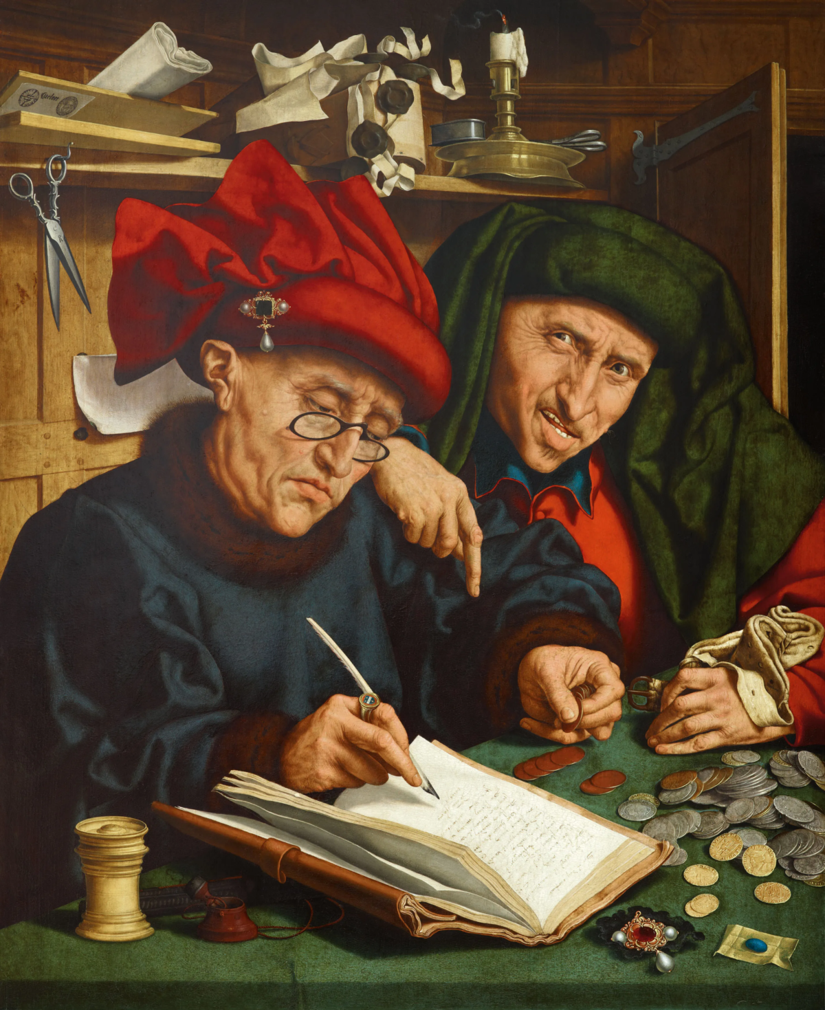 Quentin Massys The Tax Collectors Kunstmuseum Liechtenstein webp