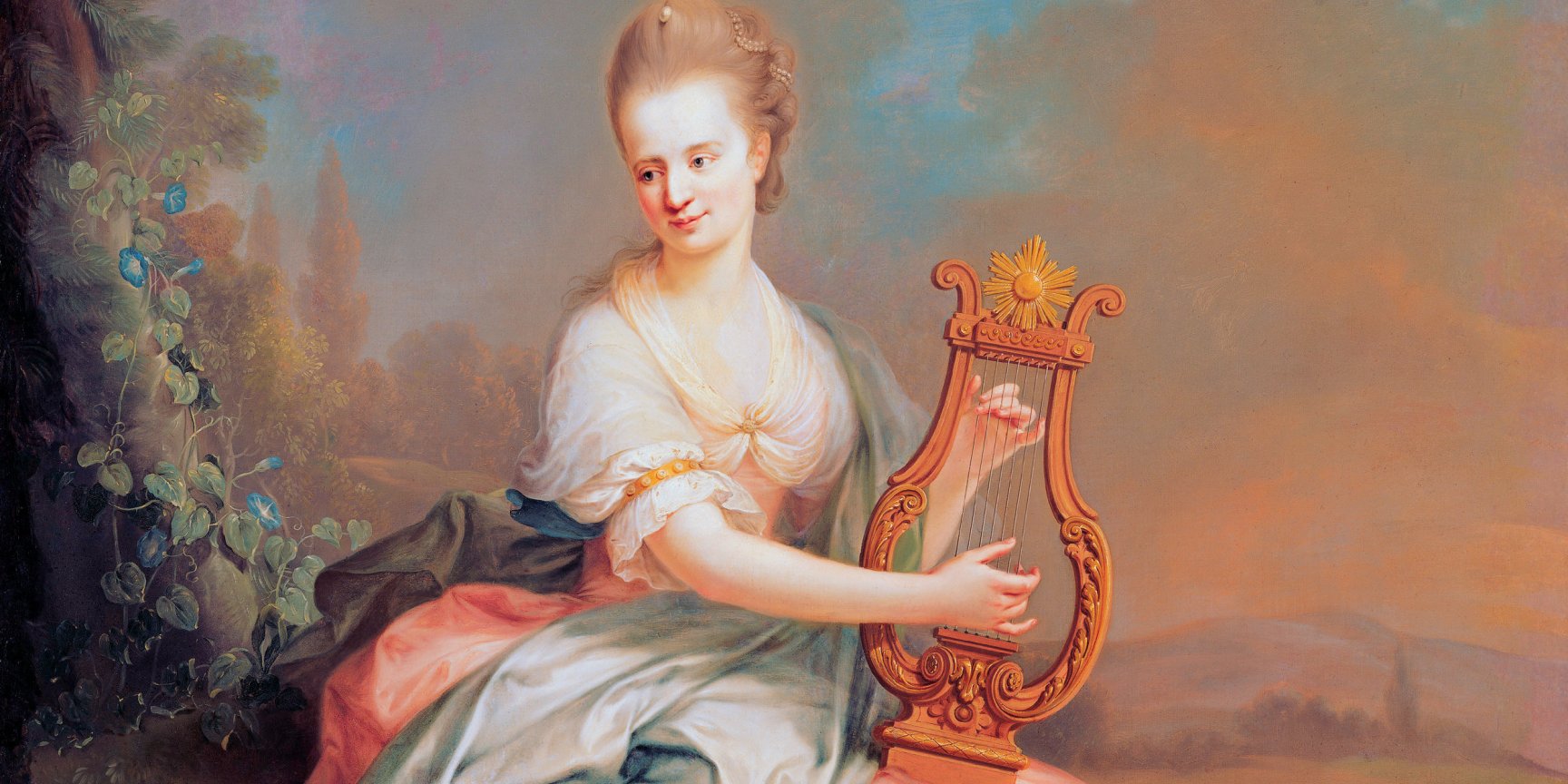 Princess Leopoldine Adelgunde von Liechtenstein 1754 1823 by Friedrich Oelenhainz