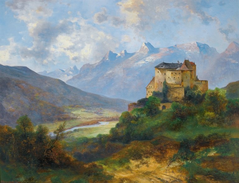 Adolf Obermüllner – Schloss Vaduz