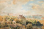 Franz Wolf View of the Liechtenstein Palais in Vienna